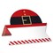 Big Dot of Happiness Jolly Santa Claus - Christmas Party Tent Buffet Card - Table Setting Name Place Cards - Set of 24